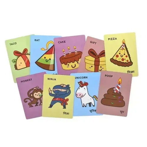 Настольная игра Тако Сок Колпак Торт Пицца (Taco Hat Cake Gift Pizza) UA