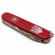 Ножі Victorinox Складаний ніж Victorinox SPARTAN UKRAINE Тризуб білий 1.3603_T0010u