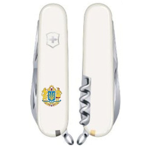 Ножи Victorinox Складной нож Victorinox SPARTAN UKRAINE Большой Герб Украины 1.3603.7_T0400u