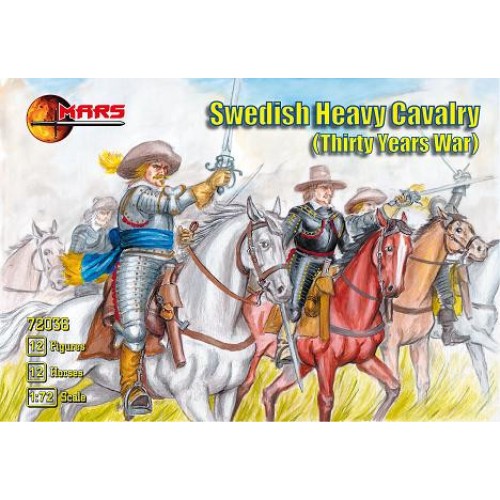 Фігури та мініатюри Swedish heavy cavalry (MS72036) Масштаб: 1:72