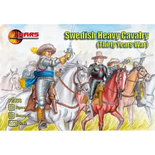 Фигуры и миниатюры Swedish heavy cavalry (MS72036) Масштаб: 1:72