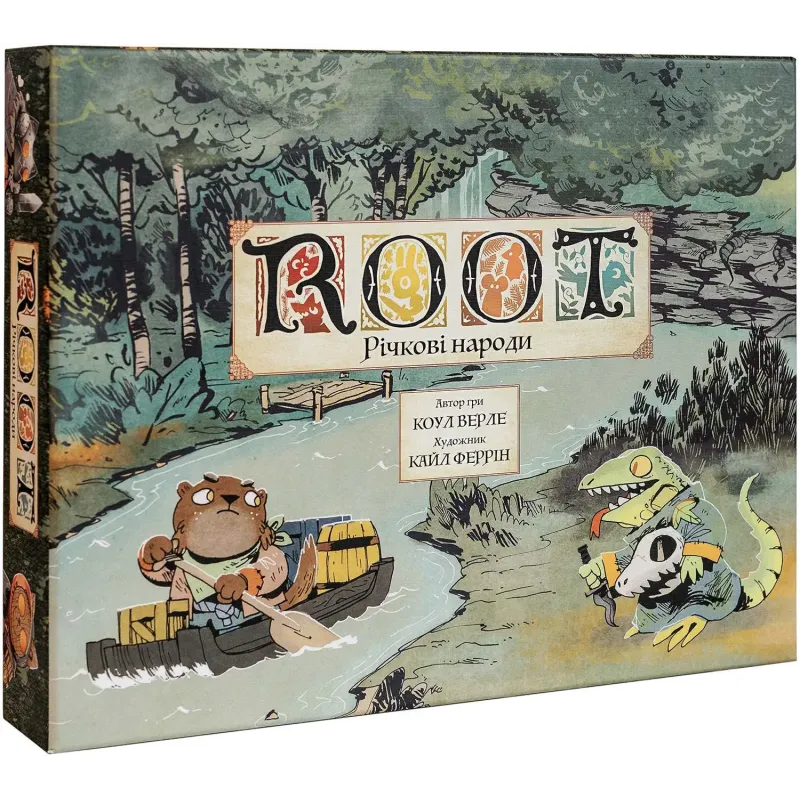 Настільна гра Коріння: Річкові Народи (Root: The Riverfolk Expansion) UA