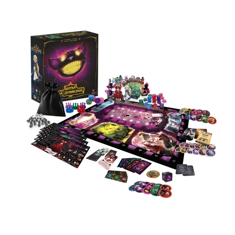 Настольная игра Битва за Чудокрай (Wonderland's War) UA