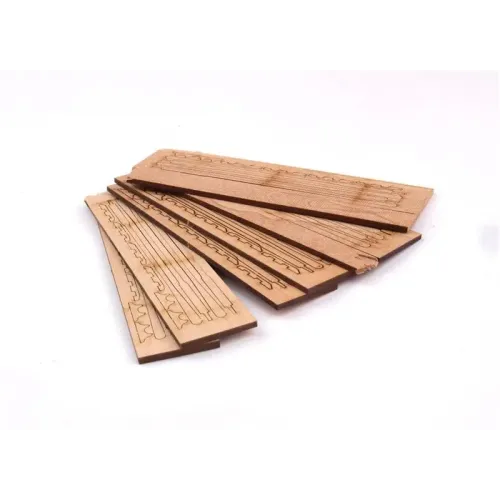 Дерев'яні кораблі та вітрильники Дуббель шлюпка Российского Императорского Флота 1736-1737 гг (MAK0201)