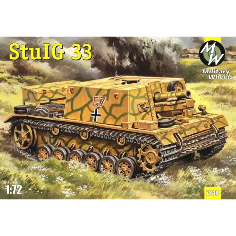 Немецкая САУ StuIG 33 (MW7249) Масштаб: 1:72