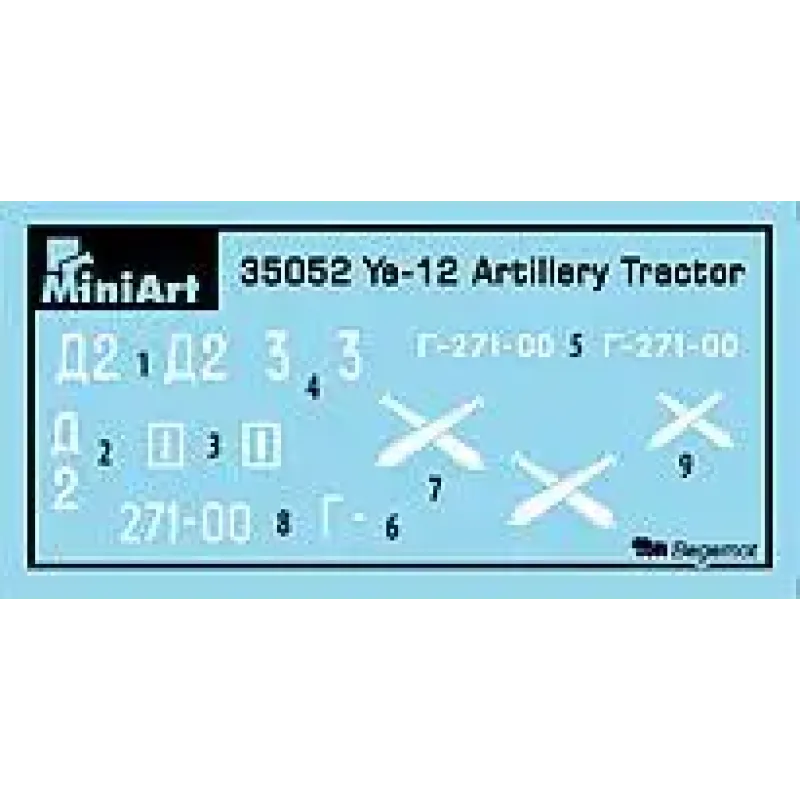MA35052 Soviet artillery tractor Ya-12, early production