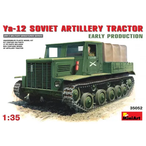 Бронетехника и артиллерия MA35052 Soviet artillery tractor Ya-12, early production