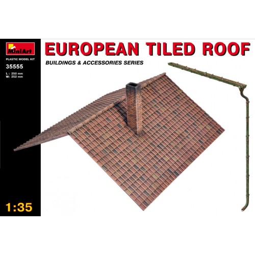 Будівлі та елементи MA35555 European Tiled Roof