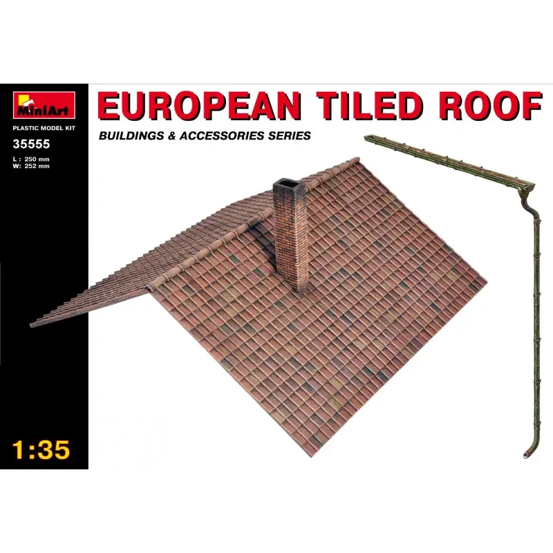 MA35555 European Tiled Roof