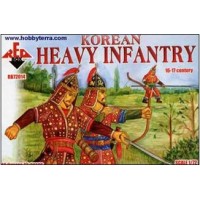 Korean heavy infantry, XVI-XVII ст. AD (RB72014) Масштаб: 1:72