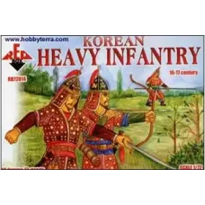 Korean heavy infantry, XVI-XVII century A.D. (RB72014) Масштаб:  1:72