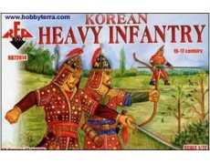 Korean heavy infantry, XVI-XVII ст. AD (RB72014) Масштаб: 1:72