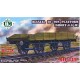 Вагоны и поезда Biaxial 20 ton platform (UMT614) Масштаб: 1:72