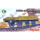 Вагоны и поезда Biaxial 20 ton platform (UMT614) Масштаб: 1:72