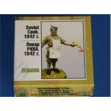 Повар РККА 1942 г. (ZEB-F35005) Масштаб:  1:35