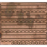 PE7246 Photoetched tracks set for 1/72 T-34 mod.1945 (PE7246) Масштаб:  1:72