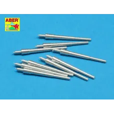 Набор из 9 шт 203 мм стволов для УСН судов: Новый Орлеан, типа Миннеаполис (ABR350-L19) Масштаб:  1:350