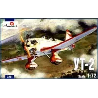 Навчально-тренувальний літак УТ-2 (AMO7251) Масштаб: 1:72