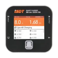 Зарядное устройство ISDT Q6 Lite DC 7-32В 12A 200Вт 1-6S XT60