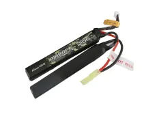 Аккумулятор для страйкбола Gens Ace LiPO 11,1В 1200мАч 3S 25C 126х22х16мм 87г Mini Tamiya Airsoft (GEA12003S25T2)