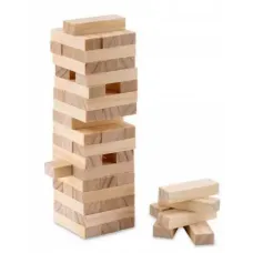 Дженга масив дерева (48 брусків) (14х24х72 см)