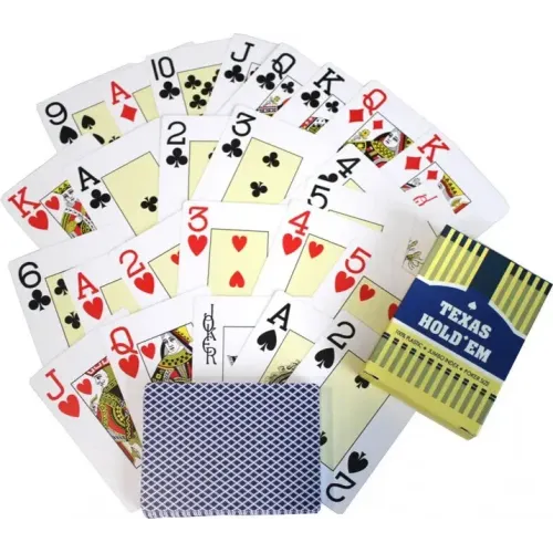 Игральные карты 30766BL карты игральныe пластиковыe "Texas"