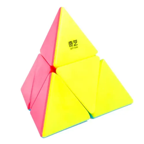 Головоломка QiYi Pyraminx 2x2 color | Пирамидка 2x2