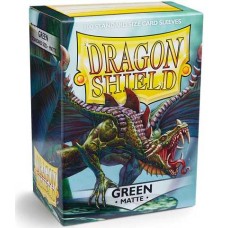 Протектори Dragon Shield 66 x 91мм (100 шт.) matte Green