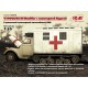 Бронетехника и артиллерия ICM35414 V3000S/SS M Maultier with shelter, German ambulance truck
