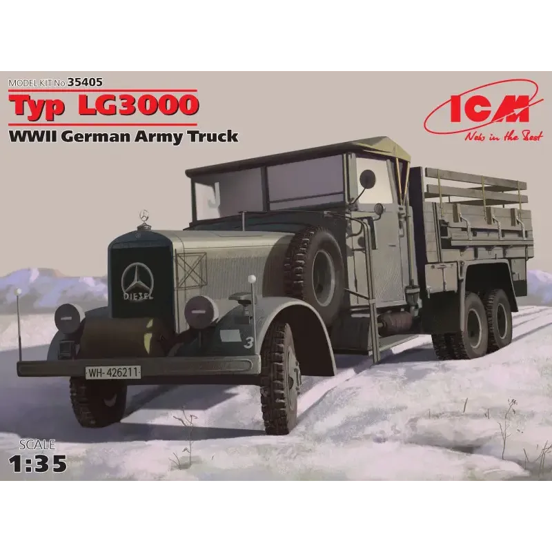 ICM35405 Typ LG3000, WWII Німеччина Army truck
