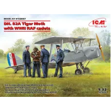 DH. 82А Tiger Moth із кадетами RAF