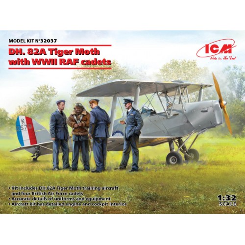 Літаки DH. 82А Tiger Moth з кадетами RAF