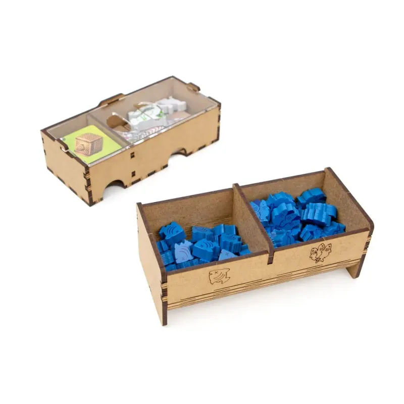 Органайзер для настільної гри Острів котів + доповнення (Organizer for boardgame The Isle of Cats + expansions)