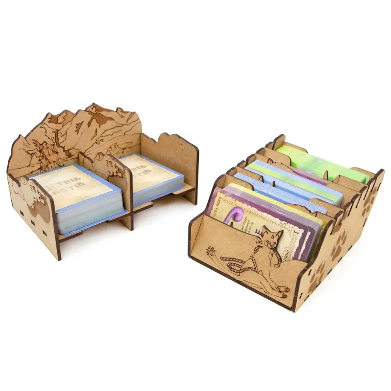 Органайзер для настільної гри Острів котів + доповнення (Organizer for boardgame The Isle of Cats + expansions)