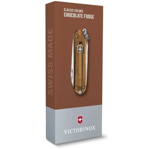 Ножи Victorinox Нож-брелок Victorinox Classic SD Transparent Colors (0.6223.T55G) 7 функций, 58 мм, Gift Box
