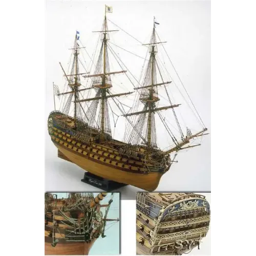 Деревянные корабли и парусники MAMV40 Royal Louis, Французский линейный корабль, Слож. - **** , 1080 мм. 9503009900