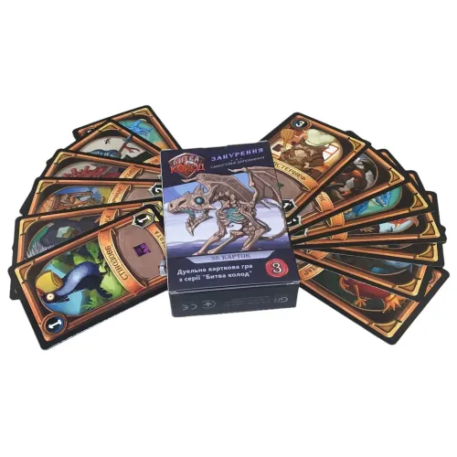 Настольная игра Битва Колод №3 - Погружение (Clash of Deck Exp.3) UA