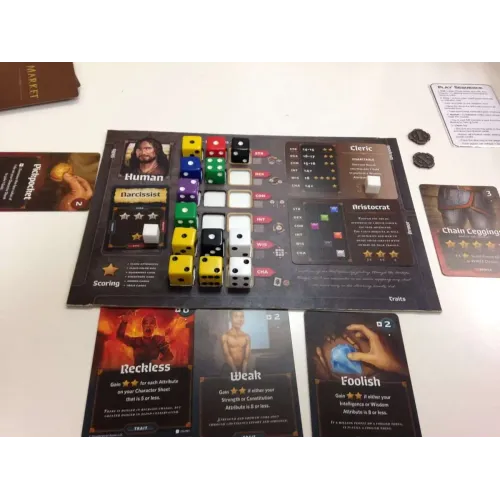 Настольная игра Roll Player (Путь Героя) EN