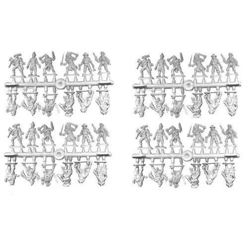 Фигуры и миниатюры Пираты Зомби (MS72070) Масштаб: 1:72