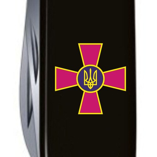 Ножи Victorinox Складной нож Victorinox CLIMBER ARMY Эмблема ВСУ 1.3703.3_W0010u