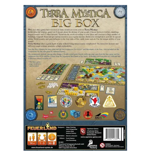 Настольная игра Terra Mystica: Big Box (Терра Мистика: Большая Коробка)