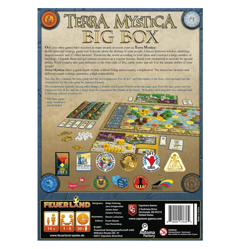 Настільна гра Terra Mystica: Big Box (Терра Містика: Велика Коробка)