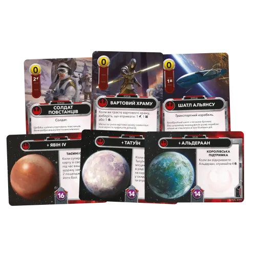 Настільна гра Зоряні війни: Колодобудівна гра (Star Wars: The Deckbuilding Game) UA