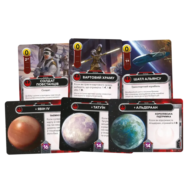 Настольная игра Звездные войны: Колодостроительная игра (Star Wars: The Deckbuilding Game) UA
