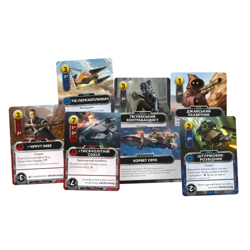 Настільна гра Зоряні війни: Колодобудівна гра (Star Wars: The Deckbuilding Game) UA