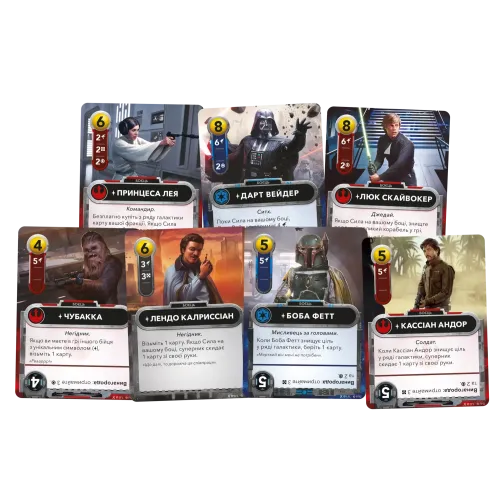 Настільна гра Зоряні війни: Колодобудівна гра (Star Wars: The Deckbuilding Game) UA