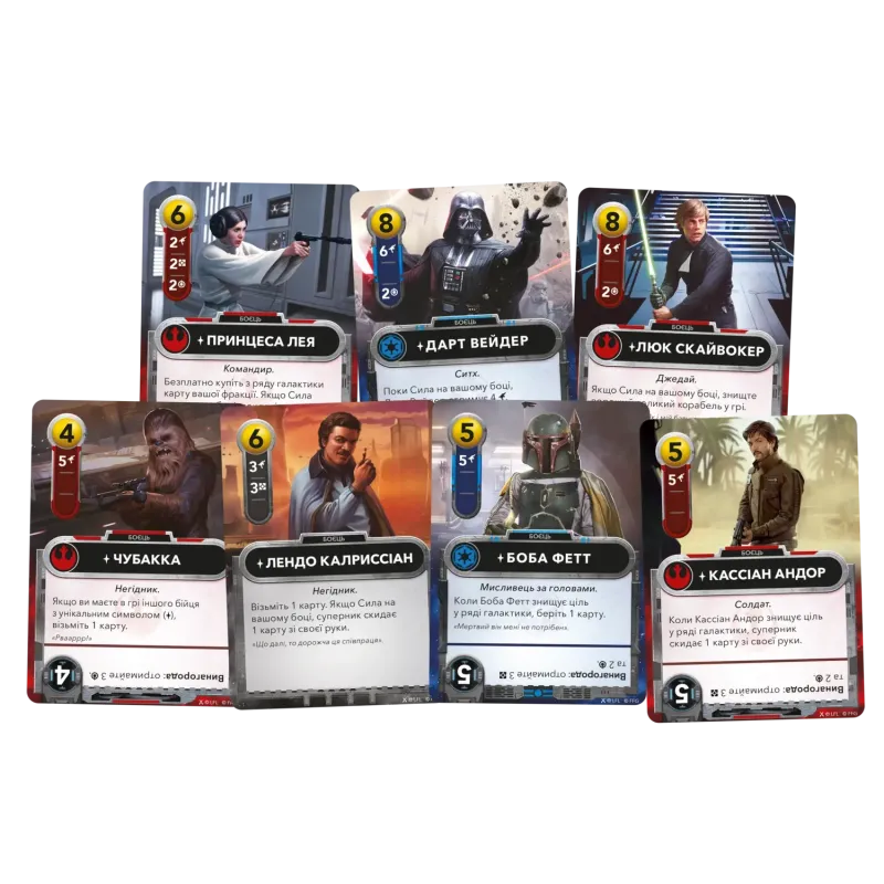 Настольная игра Звездные войны: Колодостроительная игра (Star Wars: The Deckbuilding Game) UA