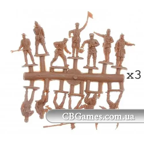 Фігури та мініатюри Радянські танкісти та екіпаж, 1939-1942 (ORI72046) Масштаб: 1:72