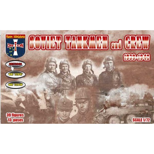 Фигуры и миниатюры Советские танкисты и экипаж, 1939-1942 (ORI72046) Масштаб: 1:72