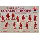 Фігури та мініатюри Народне ополчення і війська лоялістів 1745 року. Повстання якобітів (RB72051) Масштаб: 1:72